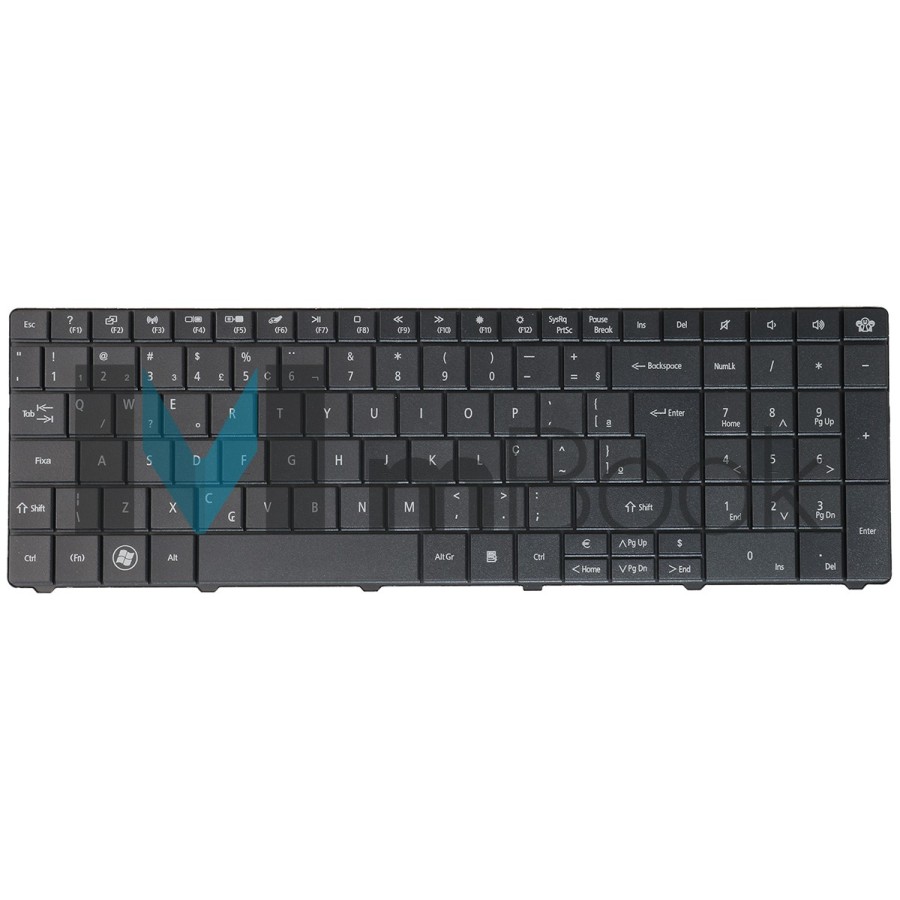 Teclado compatível com Gateway NE56R13B
