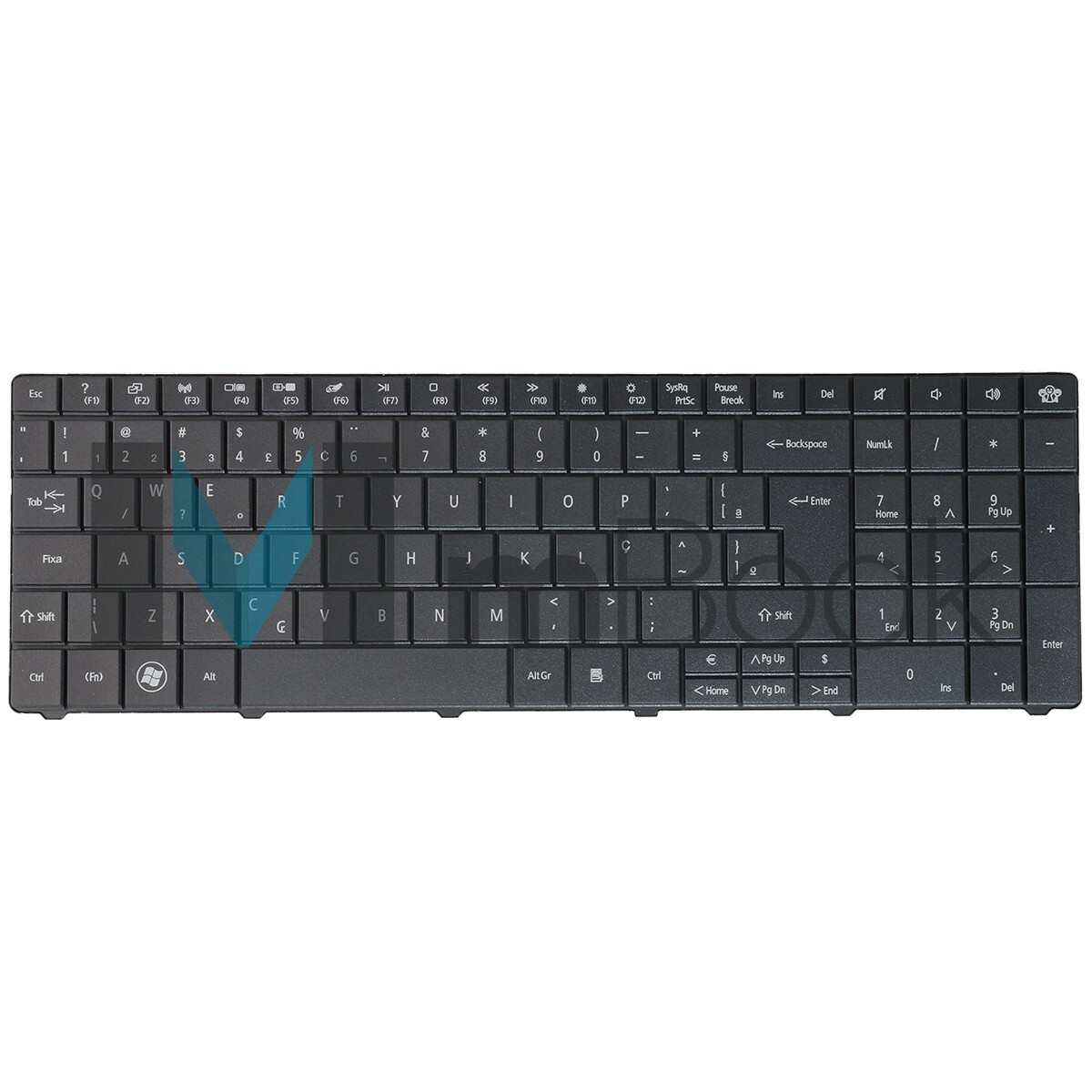 Teclado Gateway Nv570p10u Nv570p11u Nv570p13u, 