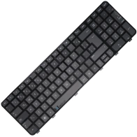 Teclado Hp DV6-7050CA DV6-7050EA DV6-7050EB BR Com Frame Teclado Hp DV6-7050CA DV6-7050EA DV6-7050EB BR Com Frame