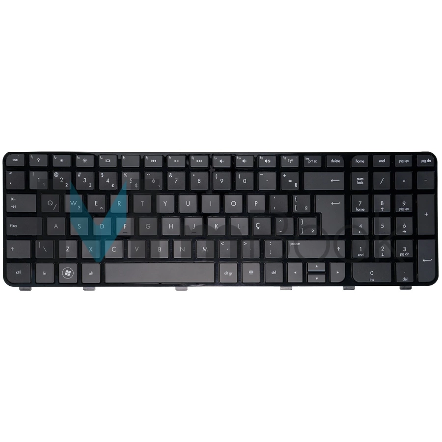 Teclado Hp DV6-7050CA DV6-7050EA DV6-7050EB BR Com Frame