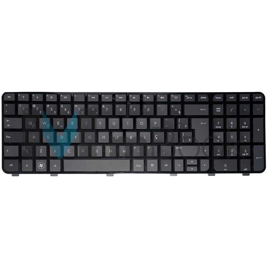 Teclado Hp DV6-7050CA DV6-7050EA DV6-7050EB BR Com Frame