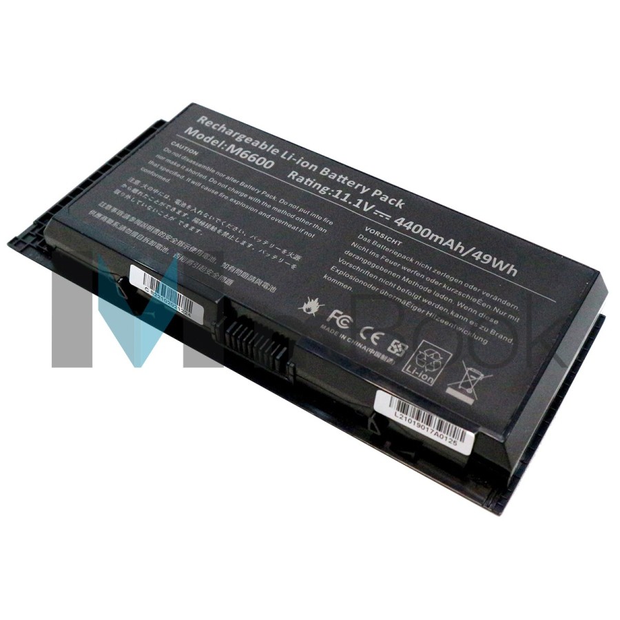 Bateria para Dell 9GP08 PG6RC X57F1 4400mAh