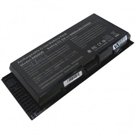 Bateria para Dell M4800 R7PND FV993 4400mAh