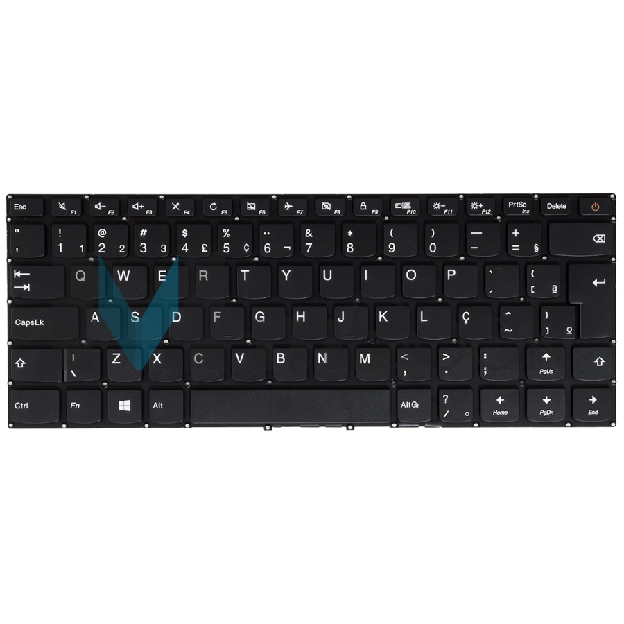 Teclado para Lenovo Sn20k82214 Lcm15j36f0-6861 Botão Power