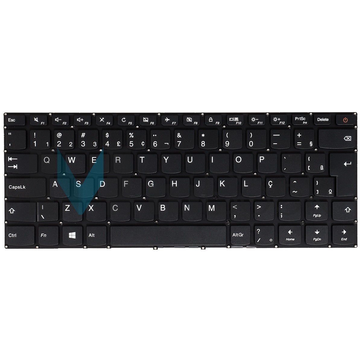 Teclado para Lenovo 510-14ikb Com Botão Power marca mBook, 