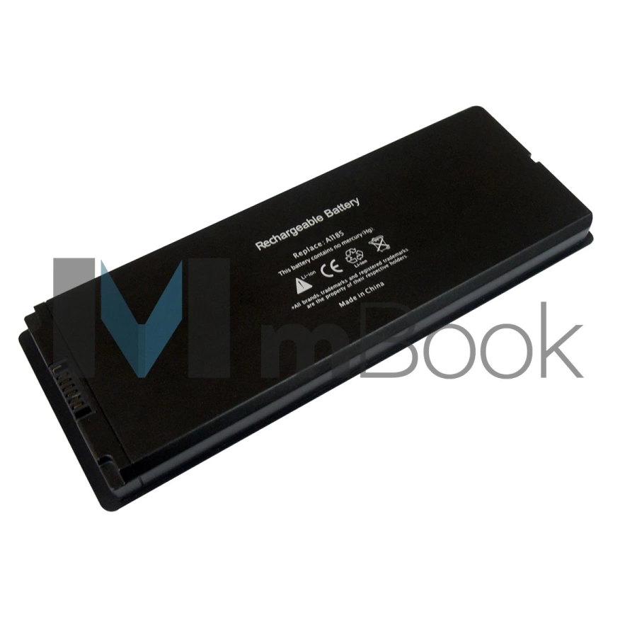 Bateria Para Apple Macbook 13 Preto Preta A1185 A1181 Ma561