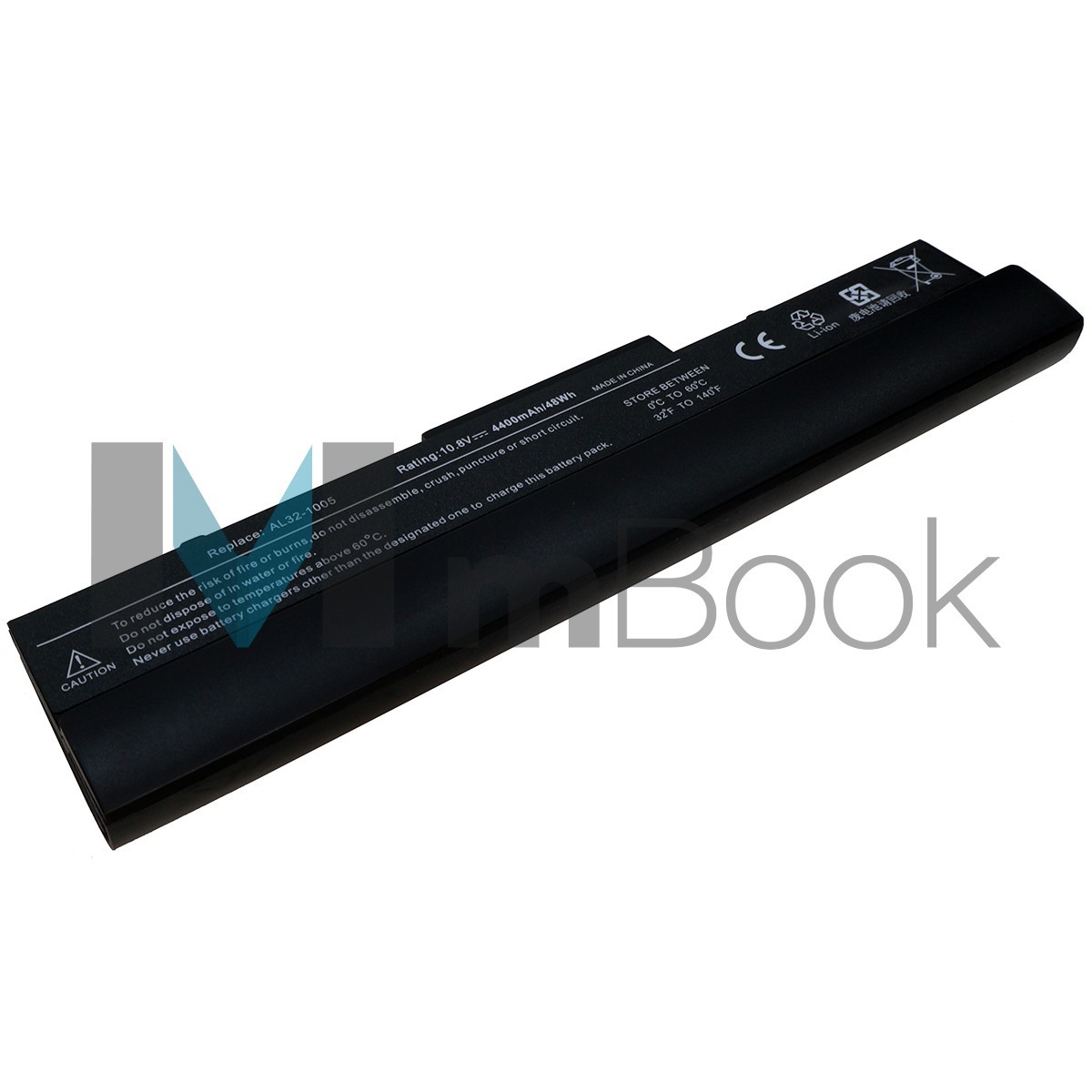 Bateria P/ Asus Eeepc 1005ha 1001ha 1005 1005h 90-oa001b9100, 