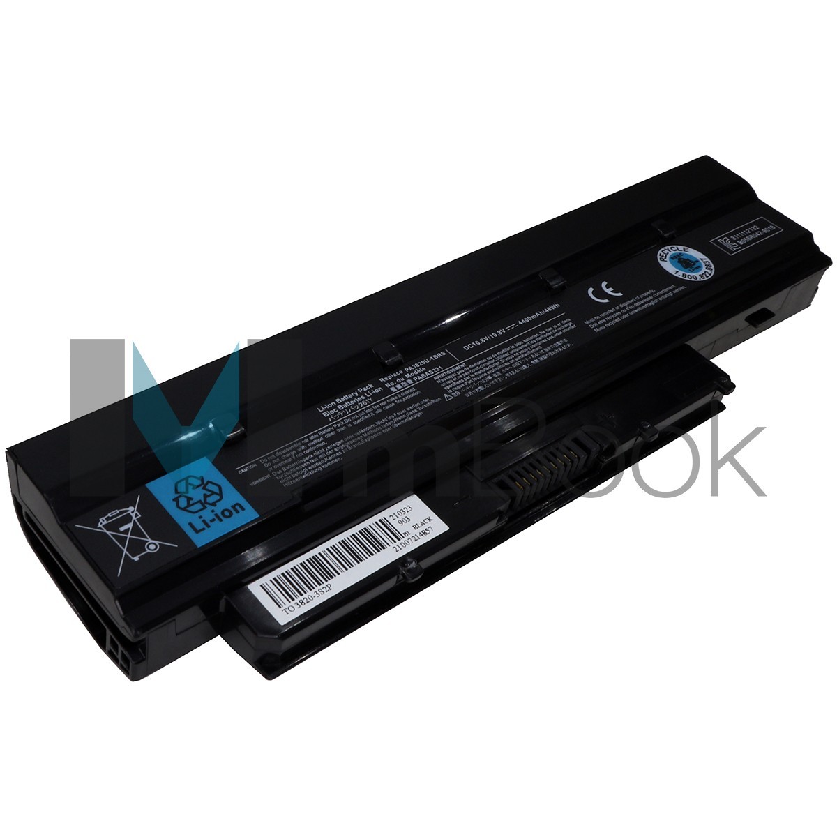 Bateria para Toshiba Pa3820u pa3820u-1brs, 