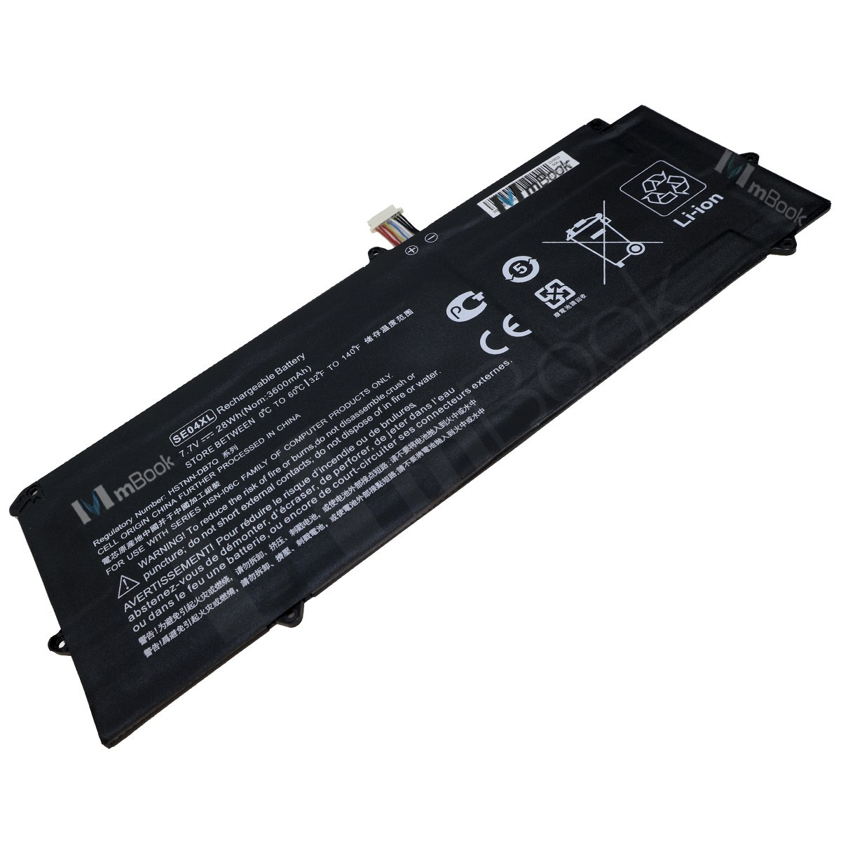 Bateria para HP Pro X2 612 G2 Bateria para HP Pro X2 612 G2