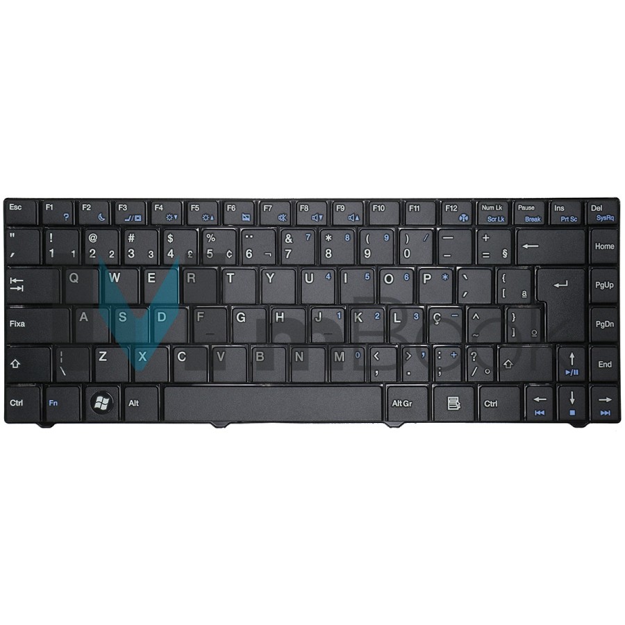 Teclado para note compatível com 82R-14B138-4211 Wifi no F12