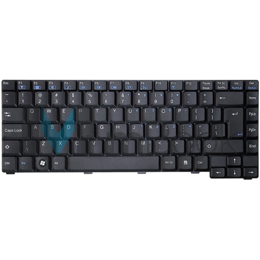 Teclado P/ Positivo Positivo V41 V43 V54 V56 Z65 Preto