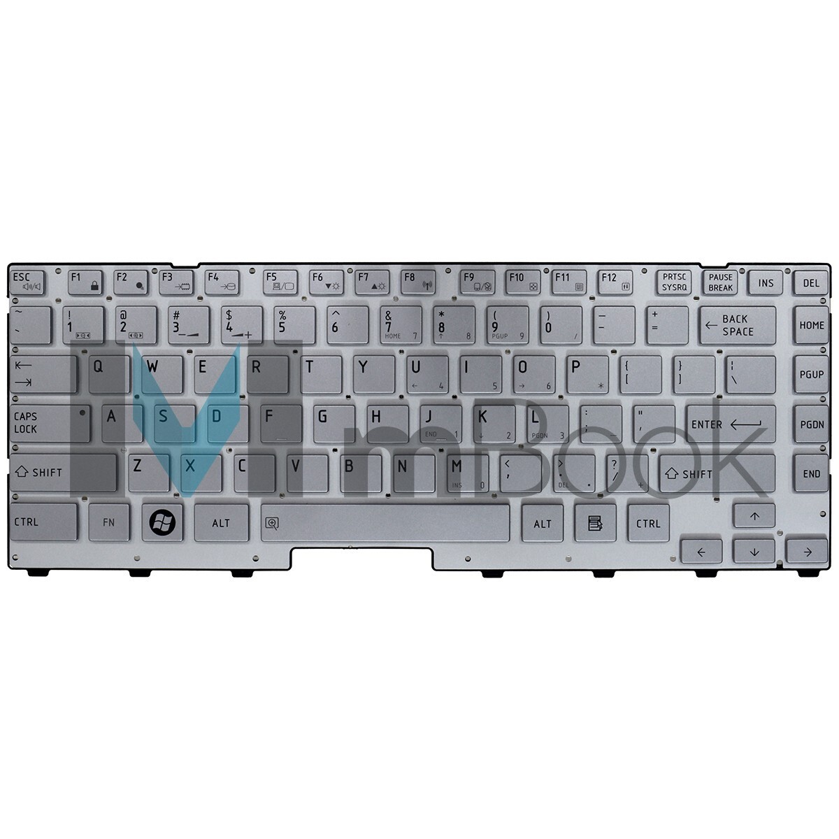 Teclado para Toshiba Satellite Pro T230 T230d T235 T235d, 