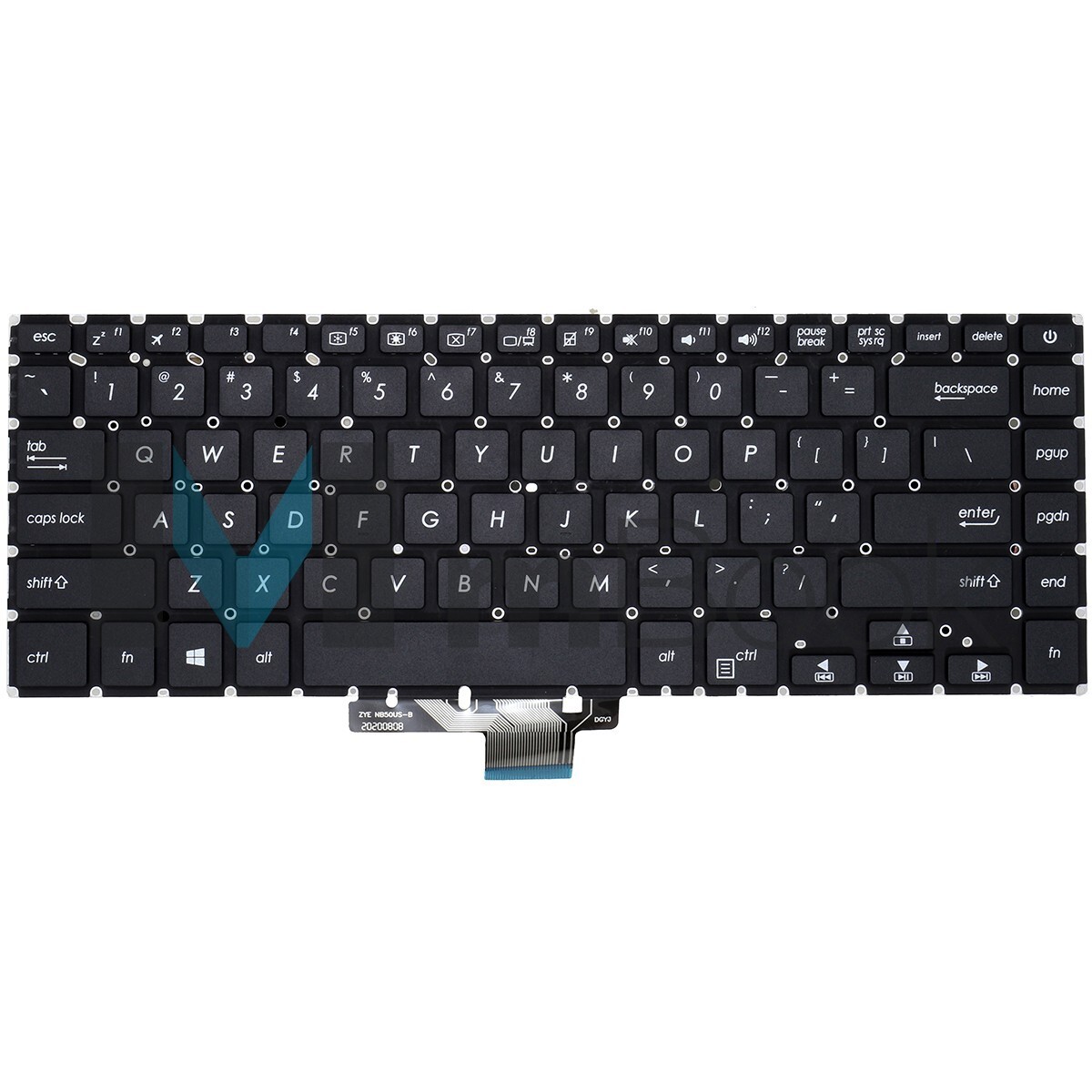 Teclado Para Asus Vivobook F510ur X510 A510ua X510uf US, 