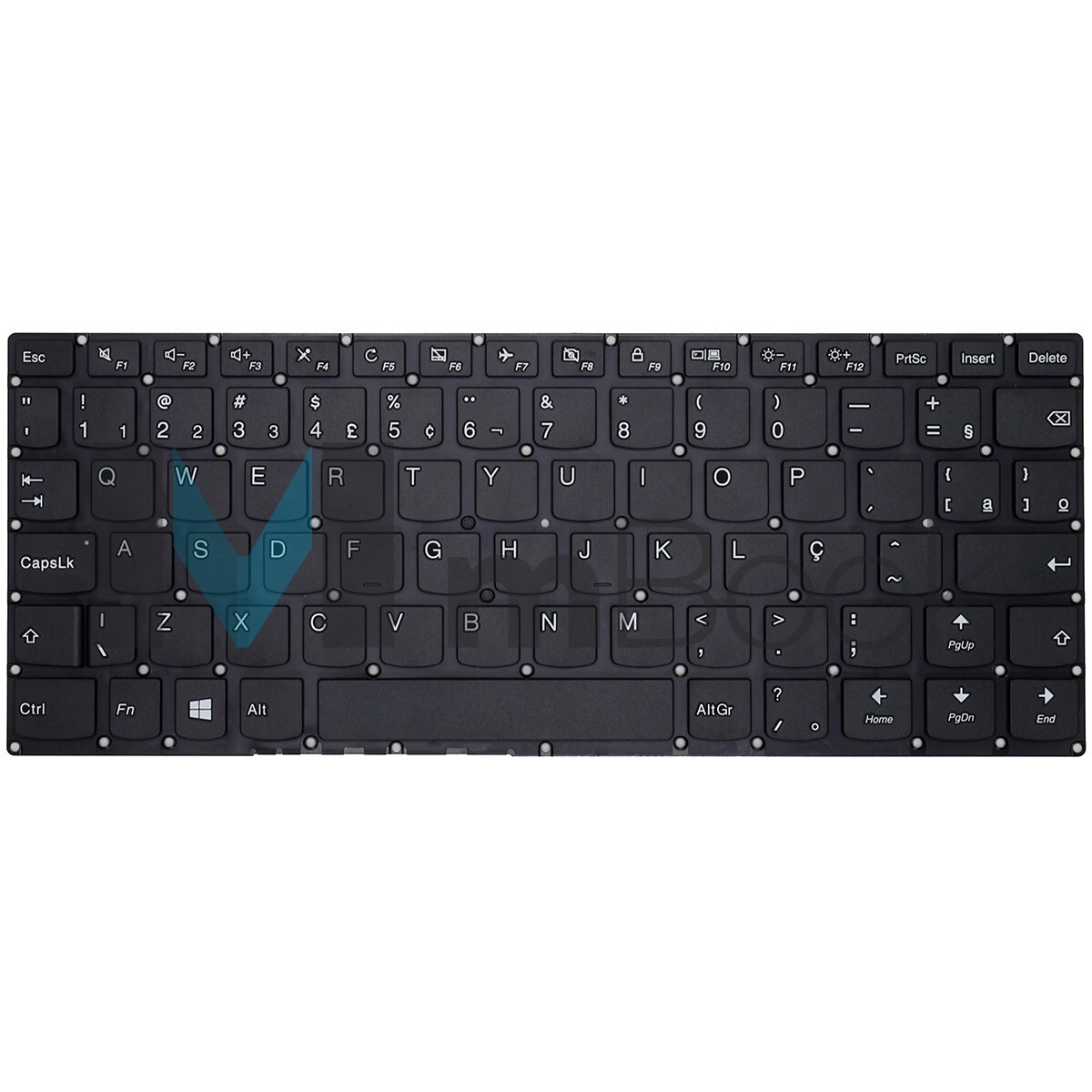 Teclado Compatível Com para Lenovo Pk1311g1a00, 