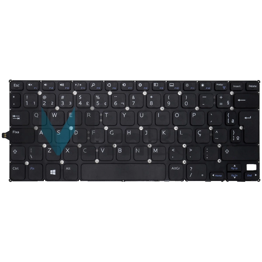 Teclado para Dell Inspiron 490.00K07.0S01 490.00K07.0S1D