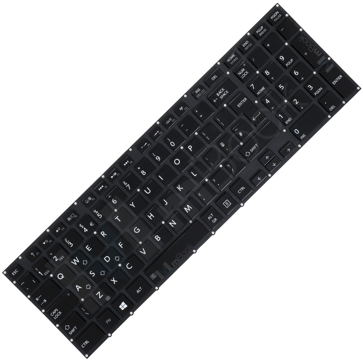 Teclado Toshiba Satellite P50T-B P50T-BST2N01 P50T-AST2GX UK
