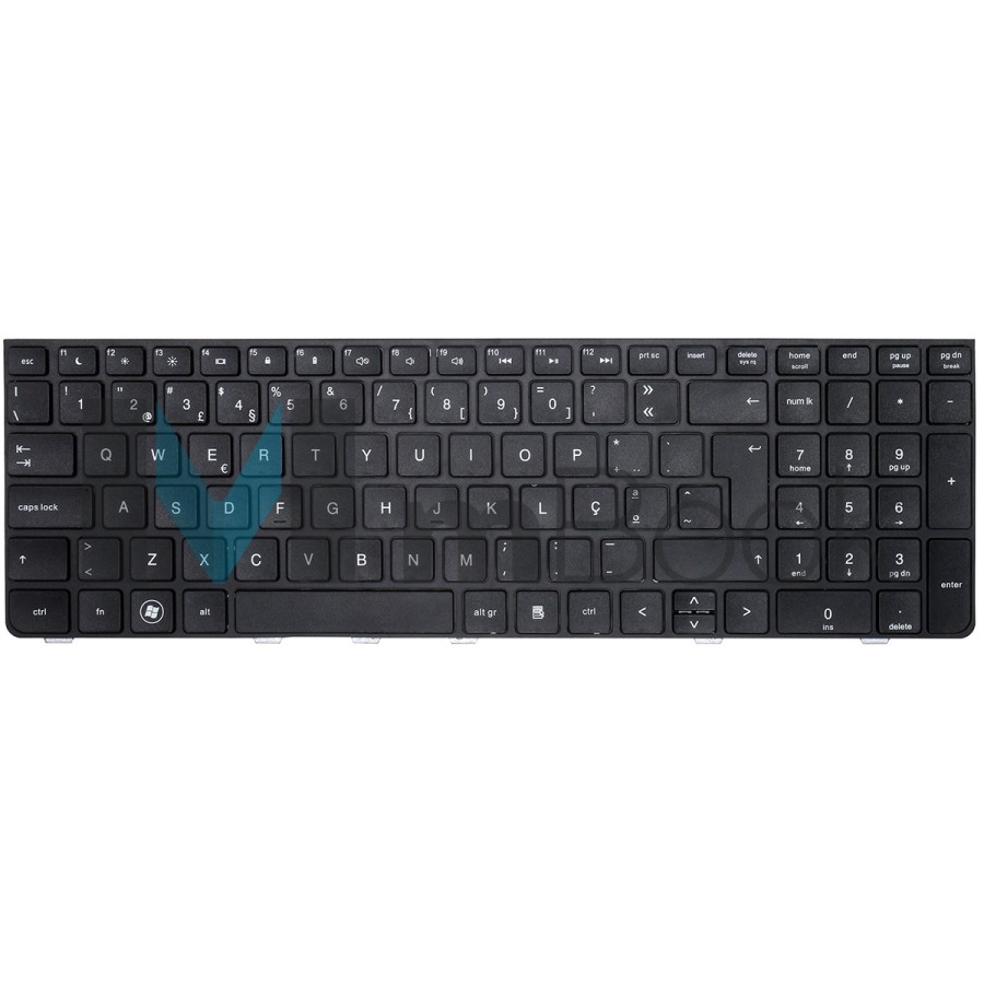 Teclado para HP Probook NSK-CC0SV Com Moldura, 