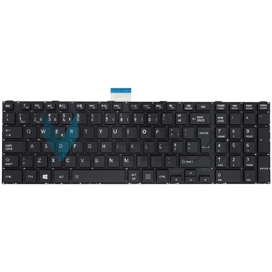 Teclado Toshiba Satellite S55T-A5161 L50D-ABT3N22 S55T-A5 PO