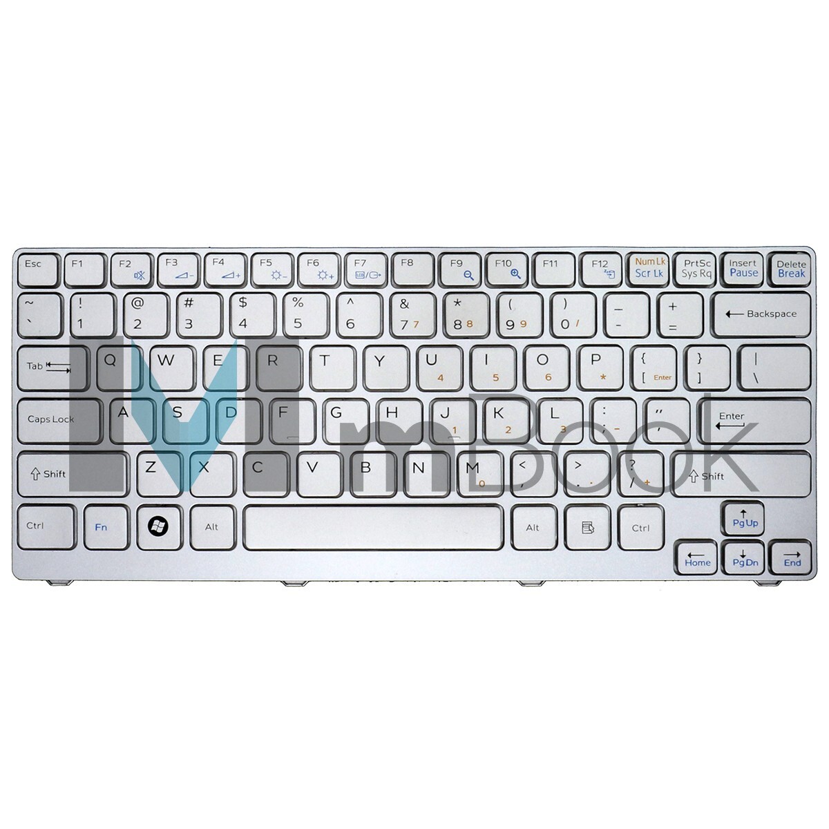 Teclado Sony Vaio VGN-CR190E VGN-CR190EB VGN-CR190EL, 