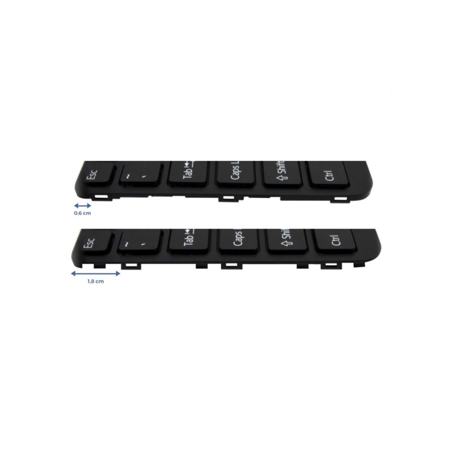 Teclado Sony Vaio Sve141d12t Sve14111elw BR Trava 1,8cm