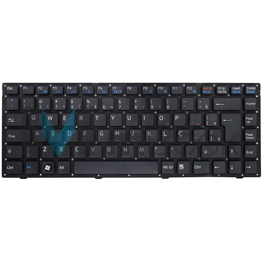 Teclado para Sony Vaio 1-487-786-21 148778621 Layout BR