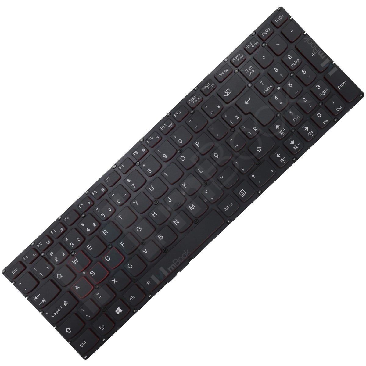 Teclado para Lenovo compatível com sn20h54511, 
