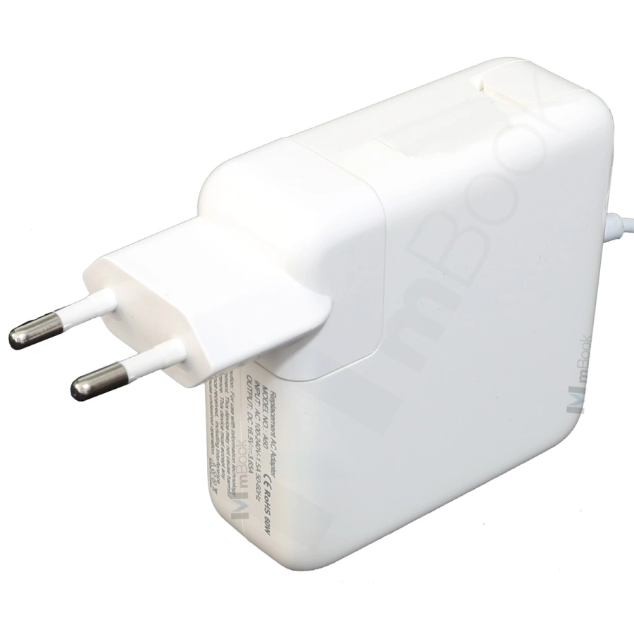 Fonte Para Mac 60W MS1 Mac Pro 16,5v 3.65a Marca Mbook