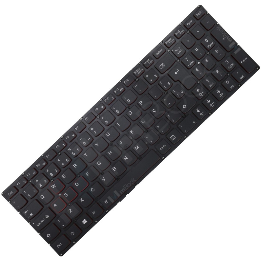 Teclado para Lenovo compatível com pk130zf2a28, 
