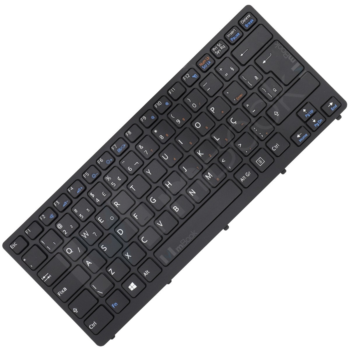 Teclado para Sony Vaio Vpccw17fx/w Vpc-cw15fg BR com Ç Teclado para Sony Vaio Vpccw17fx/w Vpc-cw15fg BR com Ç
