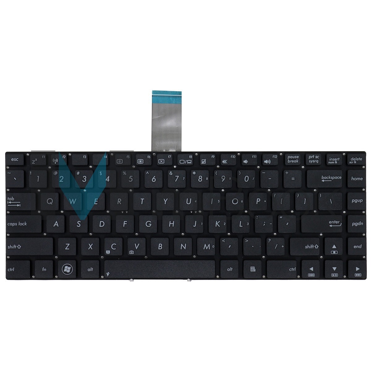Teclado para Asus compatível com 9z.n8asu.101 Layout US, 