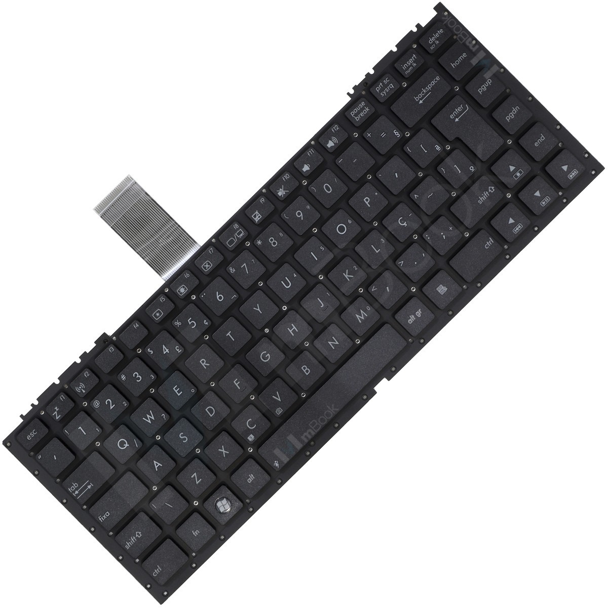 Teclado Para Notebook Asus U33 U33j Layout Abnt Br Teclado Para Notebook Asus U33 U33j Layout Abnt Br