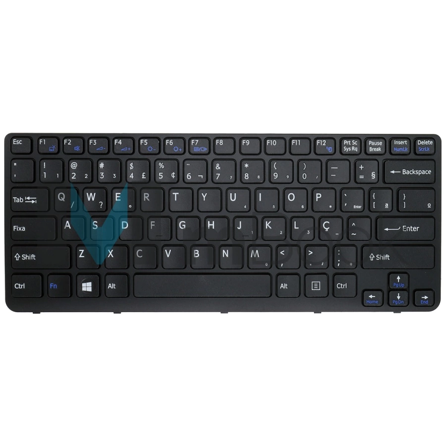 Teclado Sony Vaio Sve14122cg Sve14125yc BR Trava 1,8cm