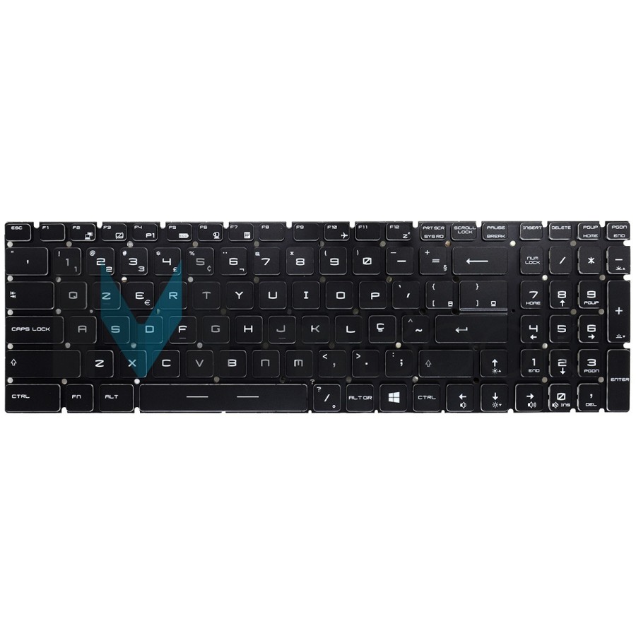 Teclado Para Msi Gl62 7rex Com Led