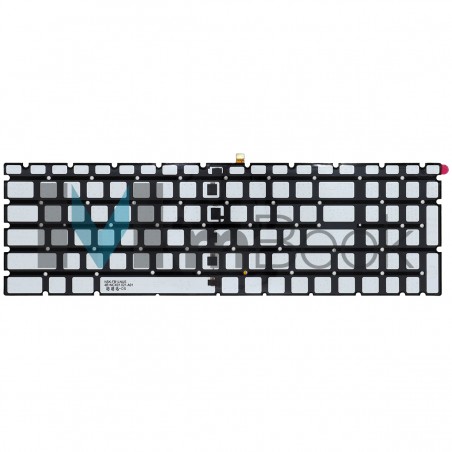 Teclado Para Msi Gl65 Leopard 10scsr Com Led