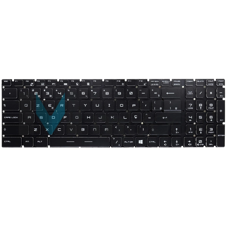 Teclado Para Msi We73 8sj Com Led