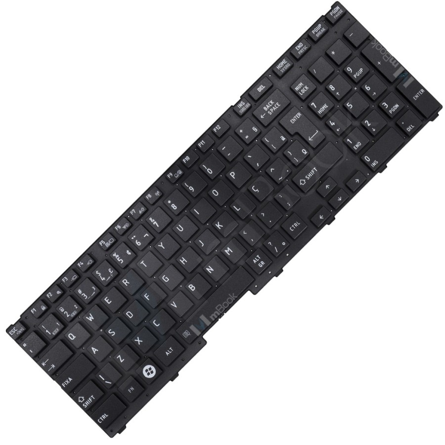 Teclado para Toshiba Satellite A660-07U A660-0QE Layout BR