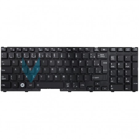 Teclado para Toshiba Satellite A660-1H6 A660-1H7 Layout BR