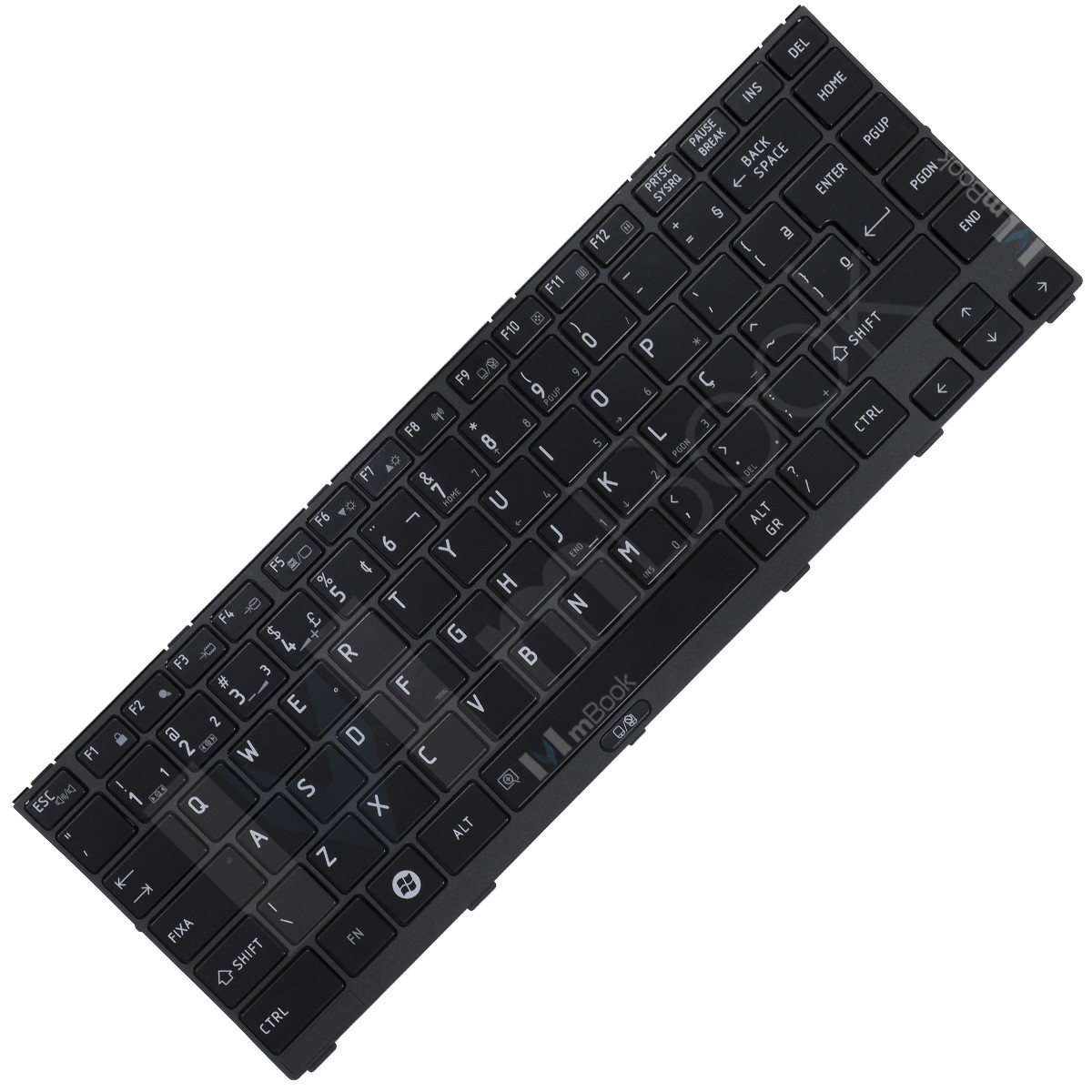 Teclado para Toshiba Tecra R940-ST3N01 R940-W9420 Layout BR