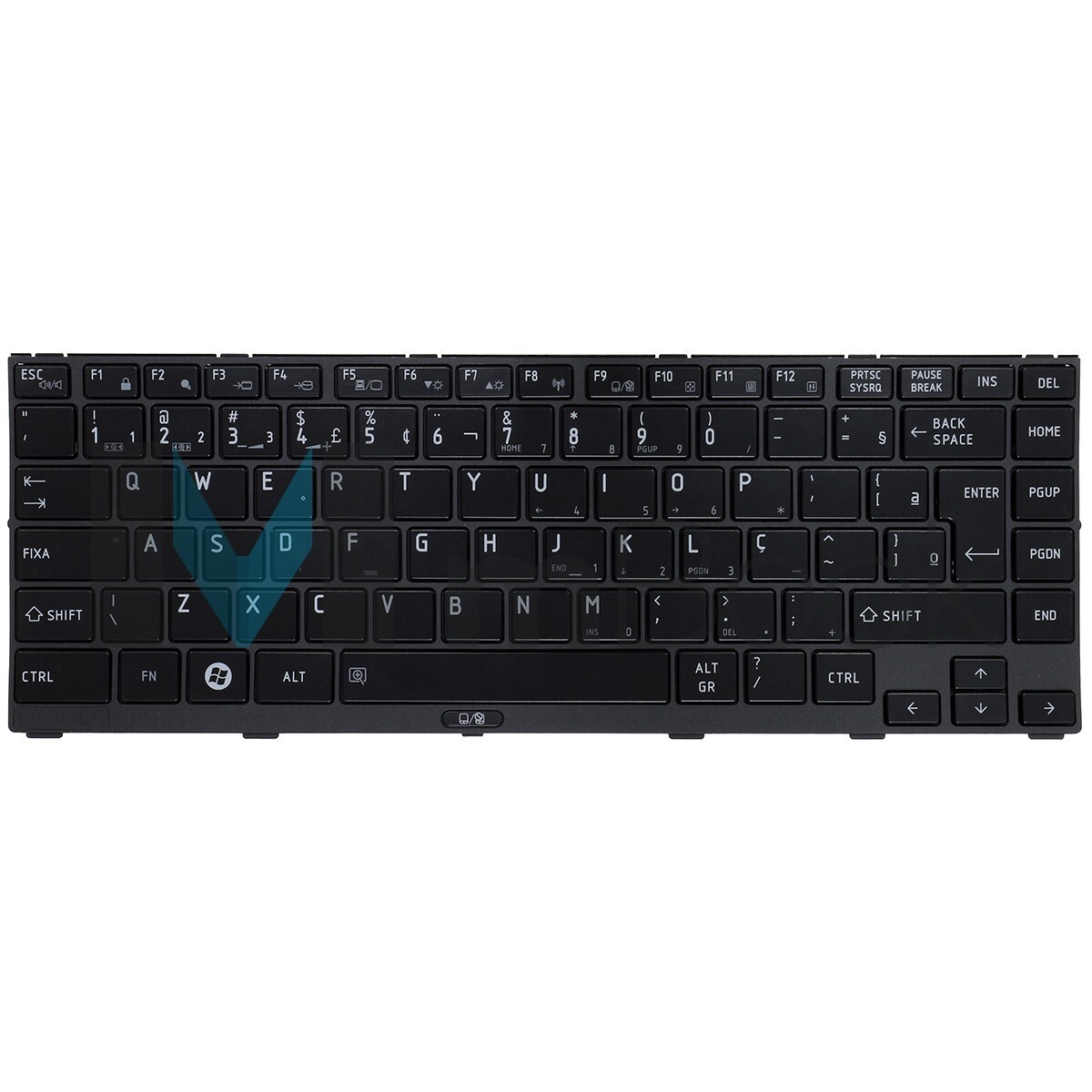 Teclado para Toshiba Satellite R845-S45 R845-ST6N02 BR, 
