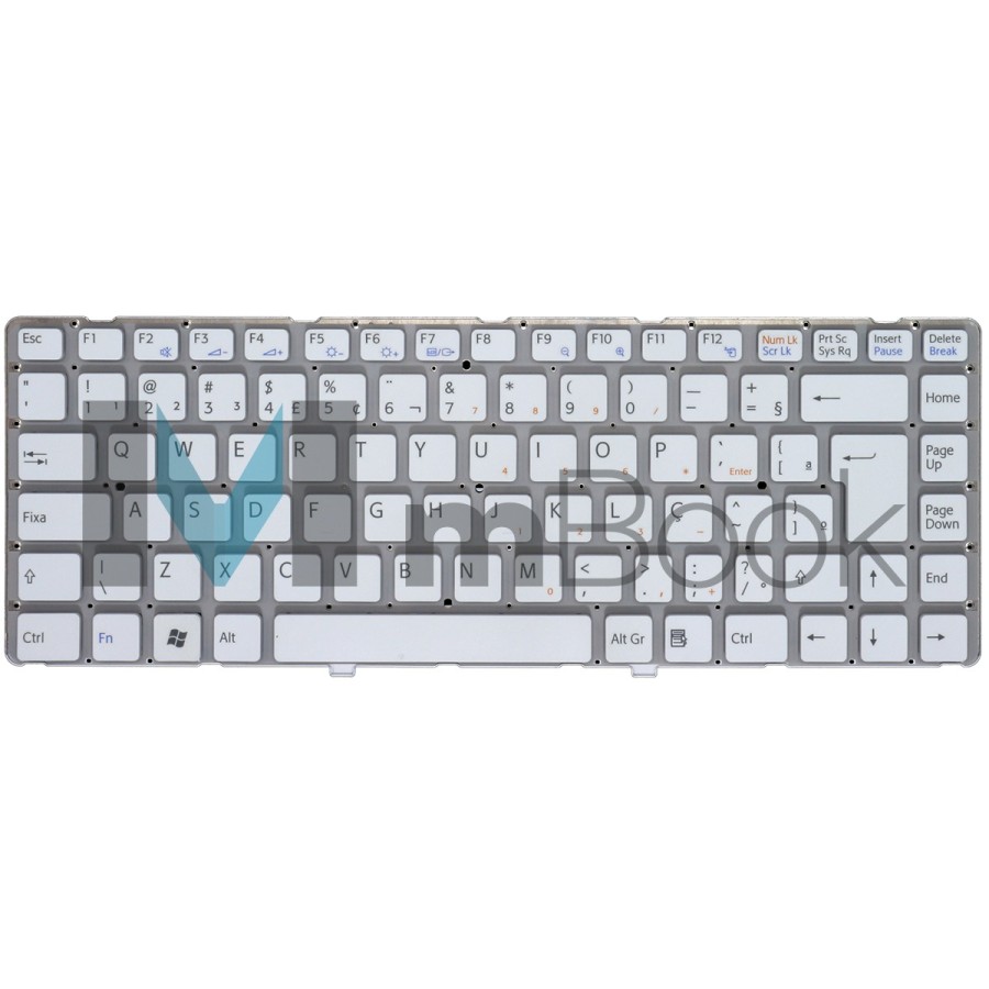 Teclado para Sony Vaio VGN-NW Series VGN-NW100 Shift Pequeno