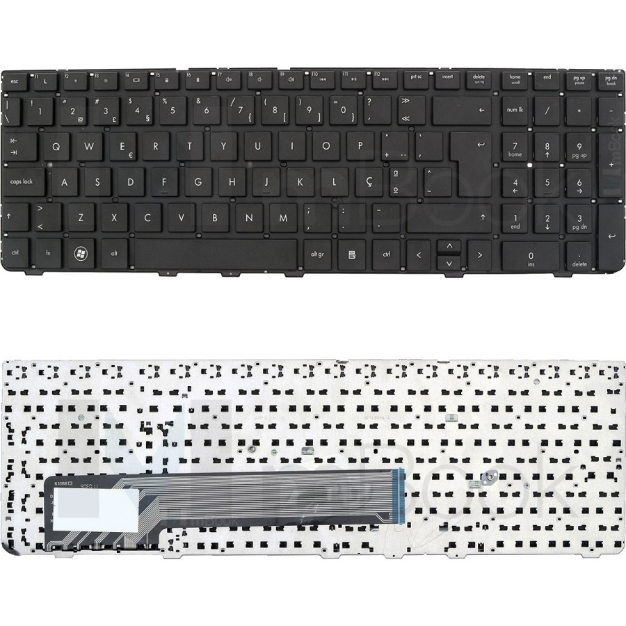 Teclado Pra Hp Probook 4530s 4535s 638179-001 Layout Po