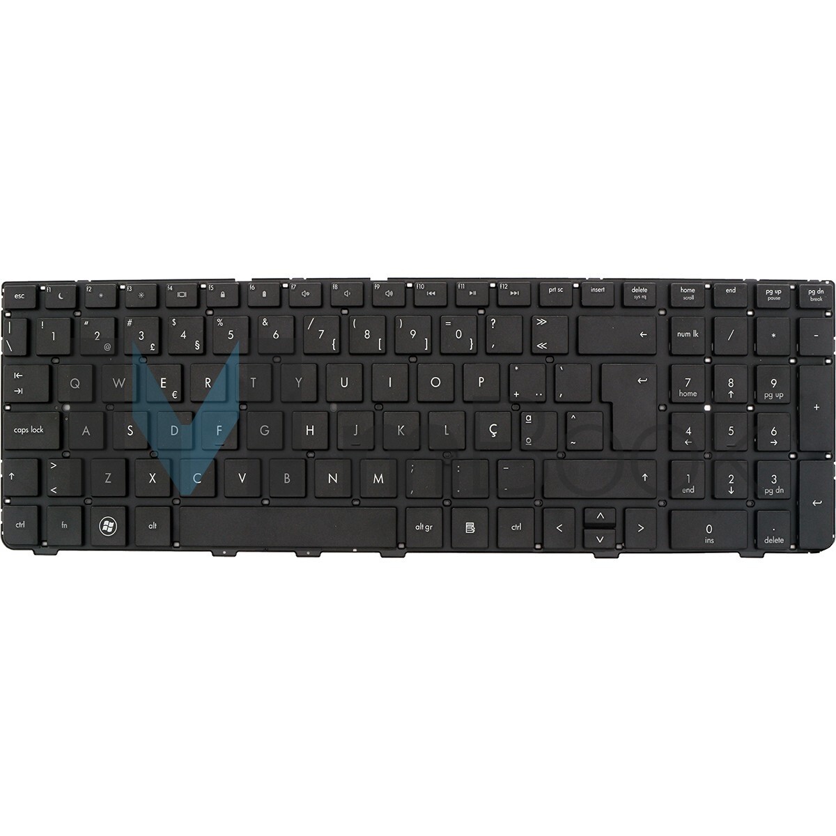 Teclado para HP Probook 4530s 4535s 638179-001 Layout Po, 