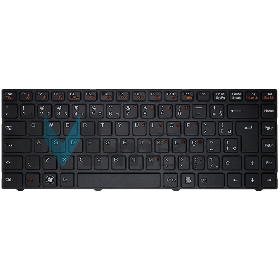 Teclado Para Notebooks Compatível Com Pn Mp-11j28pa-3601