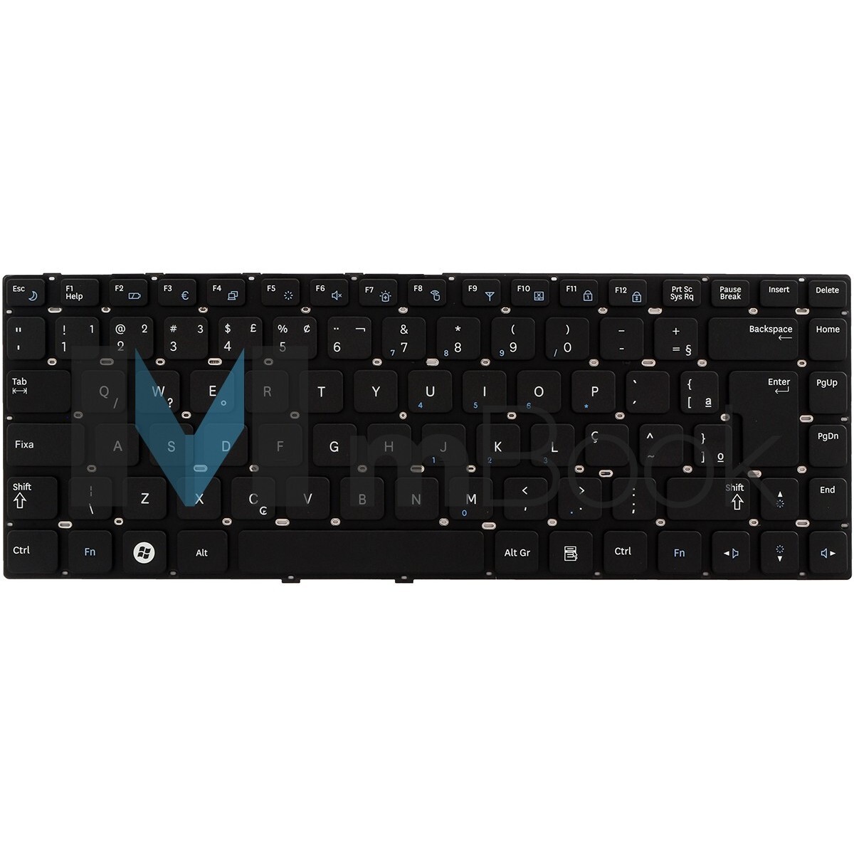 Teclado para Samsung q430 q460 q330, 