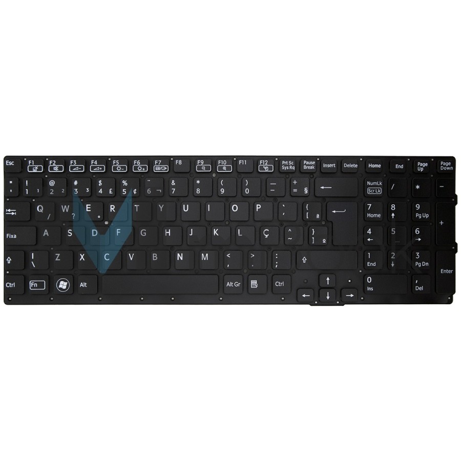 Teclado para Sony Vaio Vpc-se1cfx Vpc-se1cfx/b Vpc-se1cgx Br