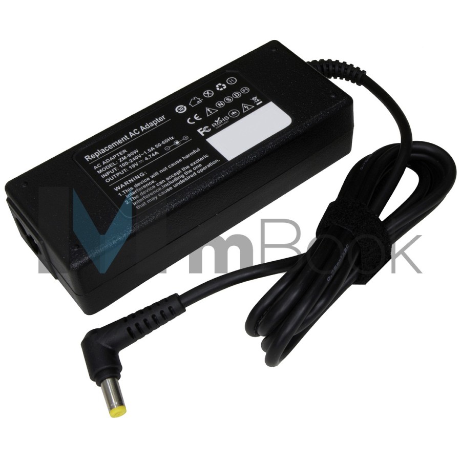 Fonte Carregador para Gateway NV47H02C 19V 4.74A 90W