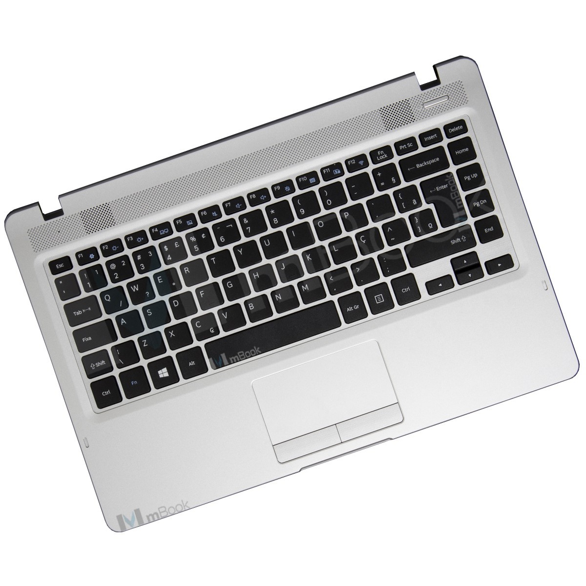 Teclado com palmrest topcover Samsung NP300E4L NP300E4L