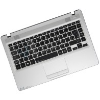 Teclado com palmrest topcover Samsung NP300E4L NP300E4L Teclado com palmrest topcover Samsung NP300E4L NP300E4L