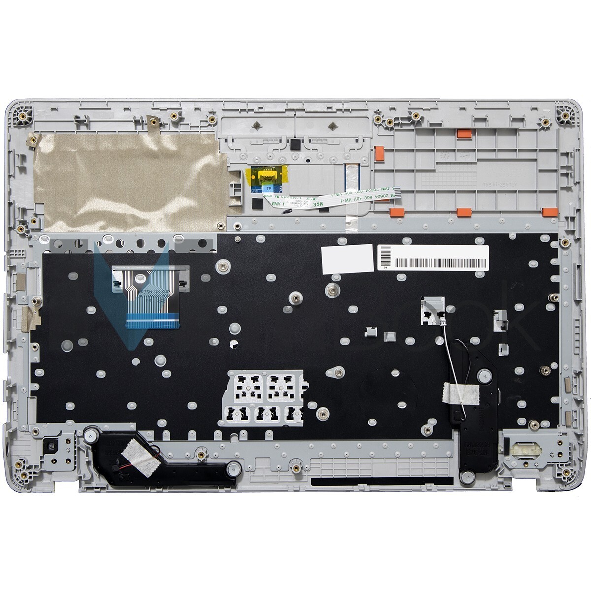 Teclado Com Palmrest Topcover para Samsung Np300e4l Np300e4l, 