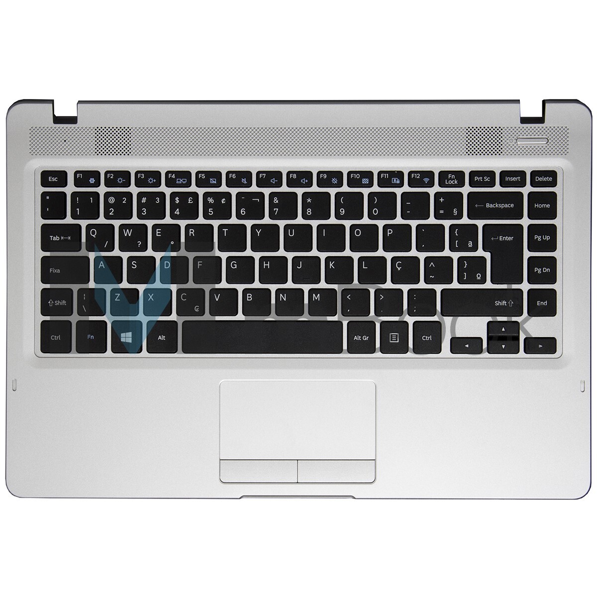 Teclado Com Palmrest Topcover para Samsung Np300e4l Np300e4l, 